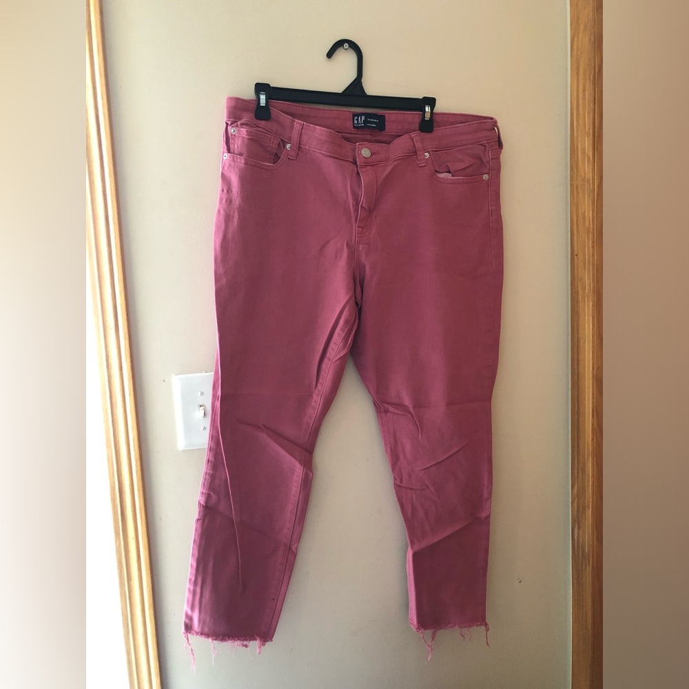 Gap Rose Pink Skinny Jeans Size 33